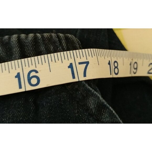 Allison Daley Women's Blue Straight Leg Pull Up Elastic Waist Jeans Plus Size 18 - Picture 4 of 7